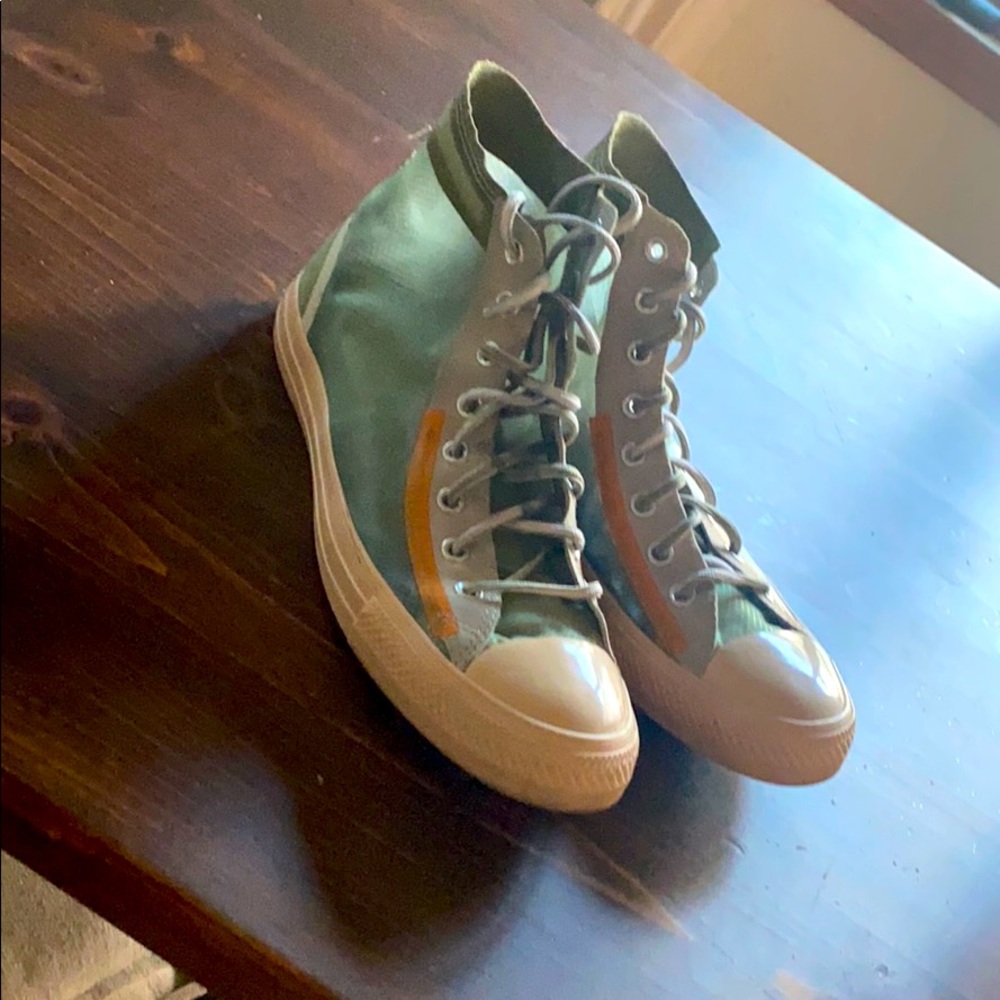 See thru converse